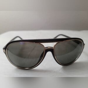 TOM FORD TF379 01A Sergio Sunglasses 60□14-140 Made in Italy with Case Unisex
